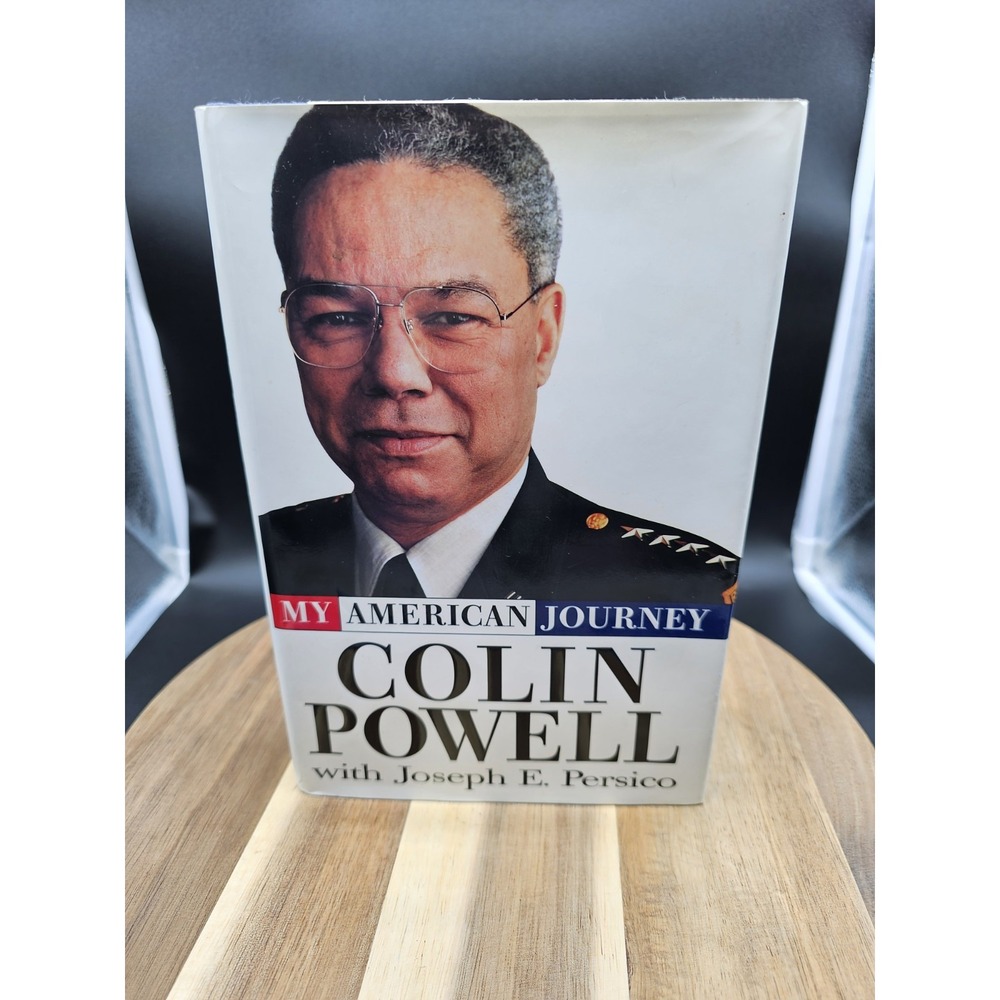 Colin Powell Hand Signed Autographed Book - My American Journey, HC  1st Edition